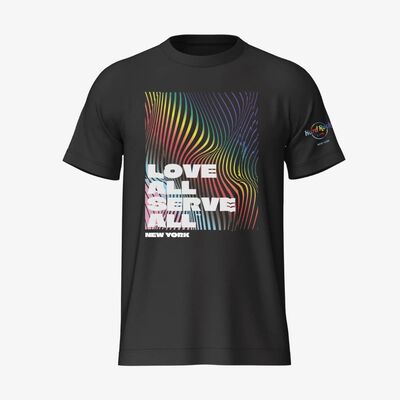 2026 Pride Wave Tee in Black